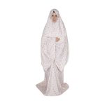 Islamisches Namaz-Chador für Frauen – Ideal zum Beten – Rosa Blumen