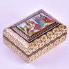 Handgefertigte Holz-Schmuckbox mit persischem Khatam-Design - Majlesi