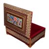 Handgefertigte Holz-Schmuckbox mit persischem Khatam-Design - Zhina