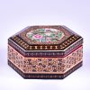 Handgefertigte Holz-Schmuckbox mit persischem Khatam-Design - Arad