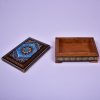 Handgefertigte Holz-Schmuckbox mit persischem Khatam-Design - Ayda
