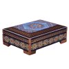 Handgefertigte Holz-Schmuckbox mit persischem Khatam-Design - Ayda