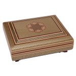 Handgefertigte Holz-Schmuckbox mit persischem Khatam-Design – Goharan
