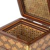 Handgefertigte Holz-Schmuckbox mit persischem Khatam-Design - Kamrani