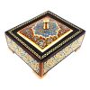 Handgefertigte Holz-Schmuckbox mit persischem Khatam-Design - Saeidara