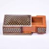 Handgefertigte Holz-Schmuckbox mit persischem Khatam-Design - Setareh