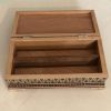 Handgefertigte Holz-Schmuckbox mit persischem Khatam-Design - Tazhibi