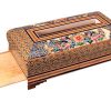 Handgefertigte persische Holz-Taschentuchbox – Khatamkari Ahoura