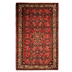 Persischer Teppich handgeknüpft in Beige Modell Bahram