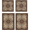Persisches Bettüberwurf-Set – Orientalischer Stil, Doppelgröße mit Termeh-Stoff – Afshar