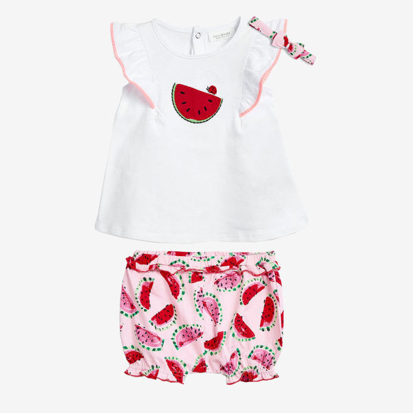 Set aus 3 Teilen Neugeborenen Baby Bekleidung Modell Wassermelone