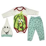 Set aus 3 Teilen Neugeborenen Bekleidung Modell Yalda