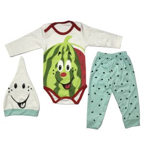 Set aus 3 Teilen Neugeborenen Bekleidung Modell Yalda
