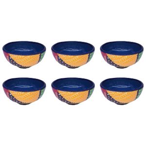 Set aus 6 Künstlerischen Keramik-Dinnerware Schüsseln – Darya