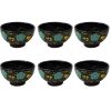 Set aus 6 Künstlerischen Keramik-Dinnerware Schüsseln - Kabir