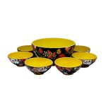 Set aus 7 Handgefertigten Keramik-Dinnerware Schüsseln – Baran