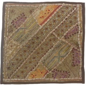 Bestickter Kissenbezug – Kimia Suzani-Design