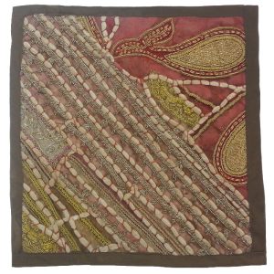 Bestickter Kissenbezug – Mahan Suzani-Design