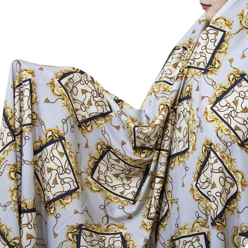 Iranischer Kultur-Chador für Frauen – Farbenfroh, Ideal für den Alltag und das Gebet, Goldweiß