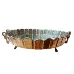 Persische Kupfer Serviertablett Hammered Dalber