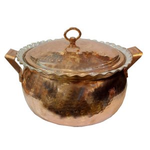 Persischer Kupfertopf – Traditionelles gehämmertes Kochdesign Tala