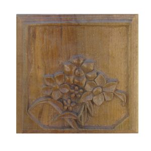 Gerahmte Holzgeschnitzte Kunst Künstlerische Blume