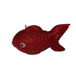 Rote Dekokerze – Norouz-Fischmotiv für das neue Jahr (2x)