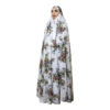 Iranischer Kultur-Chador für Frauen – Farbenfroh, Ideal für den Alltag und das Gebet, Blumenstrauß