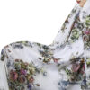 Iranischer Kultur-Chador für Frauen – Farbenfroh, Ideal für den Alltag und das Gebet, Blumenstrauß