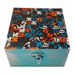 Holzbox zum Verschenken mit persisch inspiriertem Muster Hibo