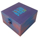 Holzbox zum Verschenken mit persisch inspiriertem Muster Delnevis