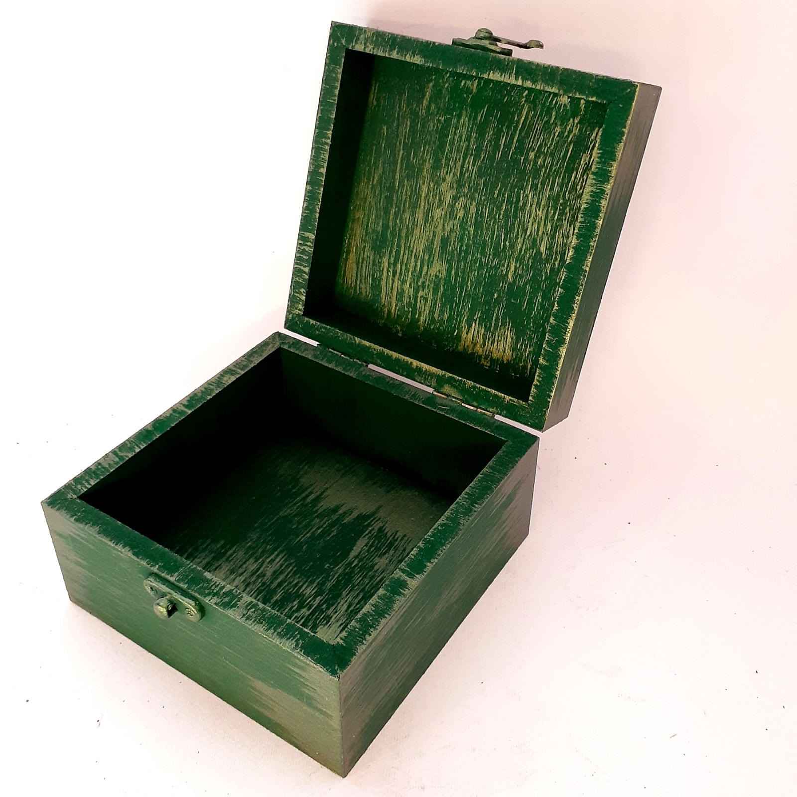 Holzbox zum Verschenken mit persisch inspiriertem Muster Kashi