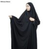 Islamischer arabischer schwarzer Chador Hijab für Frauen und Gebet - Yaman