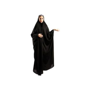 Islamischer arabischer schwarzer Chador Hijab für Frauen und Gebet – Rina
