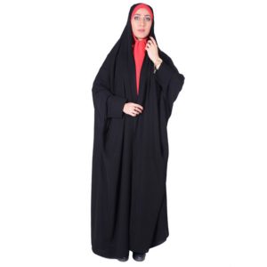 Islamischer arabischer schwarzer Chador Hijab für Frauen und Gebet – Karen