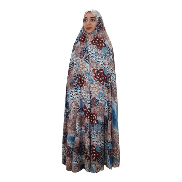 Iranischer Kultur-Chador für Frauen – Farbenfroh, Ideal für den Alltag und das Gebet, Niloufar