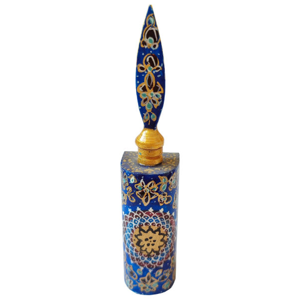 Persischer Eyeliner-Halter aus Kamelknochen Kohlhalter oder Surma Dani Blau