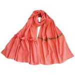 Baluchi Bestickter Schal für Frauen Rosa