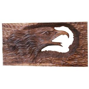 Holzgeschnitzte Wandkunst Modell Oghab