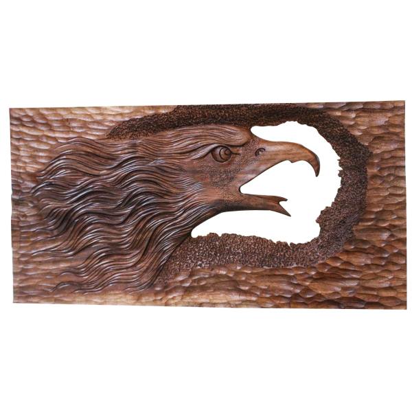 Holzgeschnitzte Wandkunst Modell Oghab