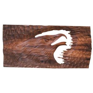 Holzgeschnitzte Wandkunst Modell Tizbal