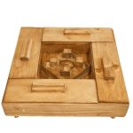 Holz-Teebeutelkästchen mit Teewärmer Tina