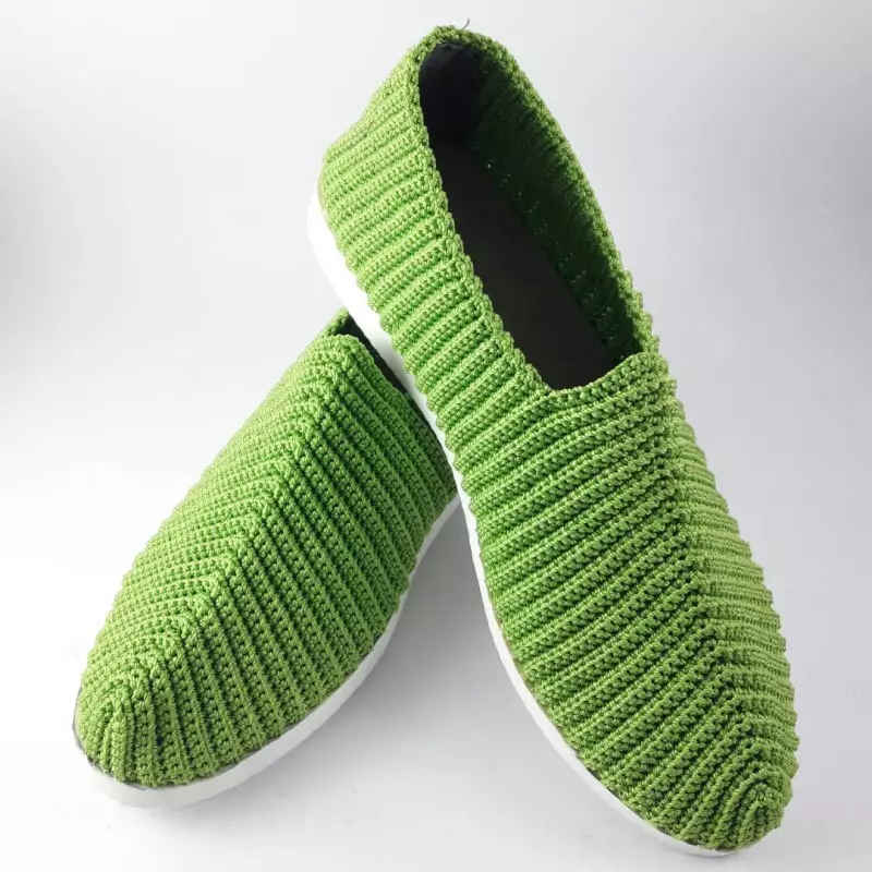 Giveh Schuhe - Persische Handgefertigte Atmungsaktive Fußbekleidung Grün
