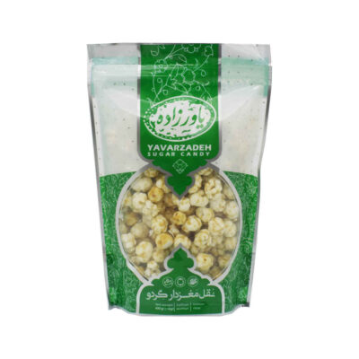 Persischer Noghl – Zuckerüberzogene Walnussbonbons mit Bitterorangenblütenblättern (3x)