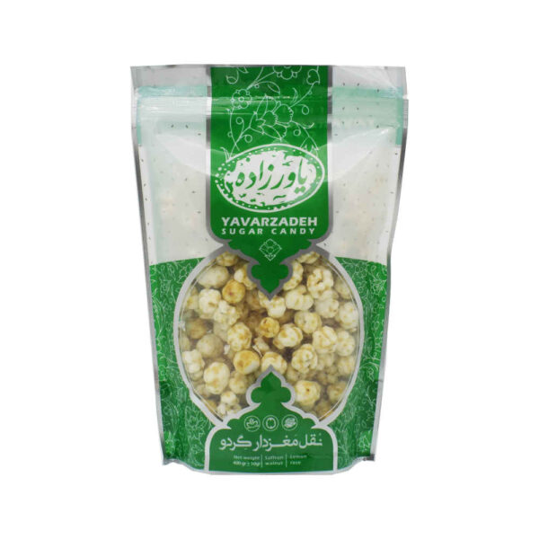 Persischer Noghl - Zuckerüberzogene Walnussbonbons mit Bitterorangenblütenblättern (3x)