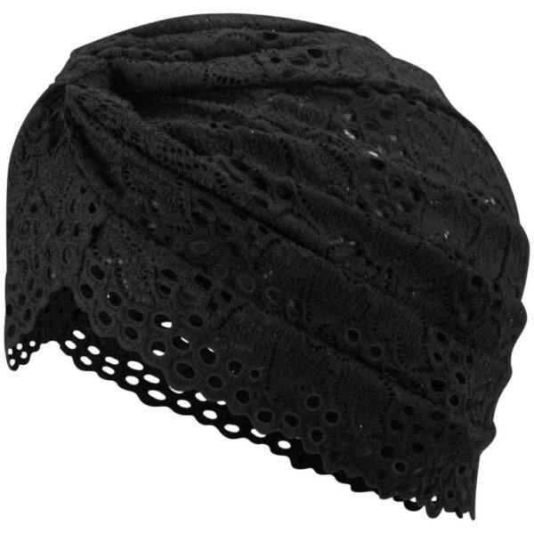 Schwarzer Kopftuch-Turban Modell GF