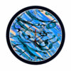 Persisch inspirierte analoge Wanduhr mit Muster - Nastaliq