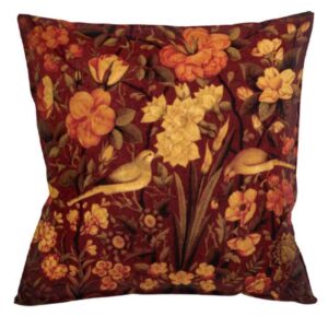 Brauner persischer Samt Kissenbezug – Bolbol Design (Set von 2)