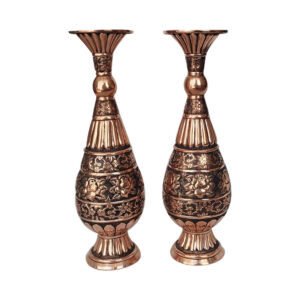 Handgefertigte persische Kupfervase dekorativ Lavin Design – 2er-Set