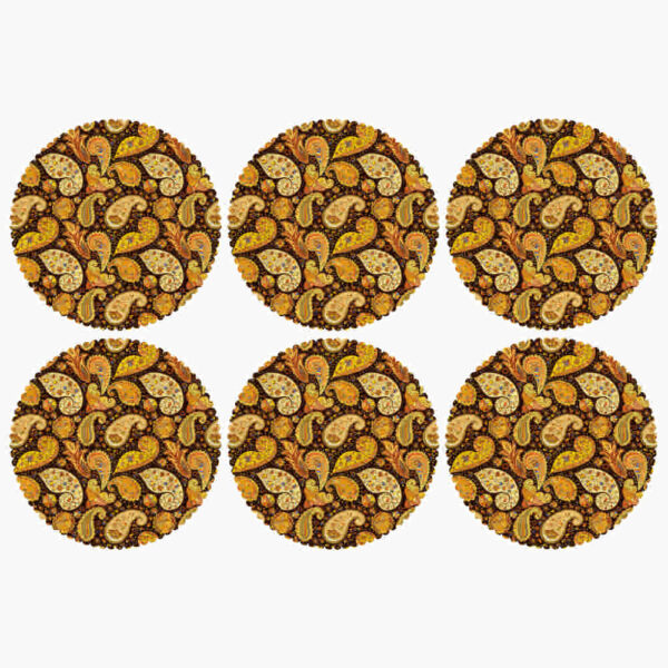 Stoff-Tischsets unter dem Teller Set – Modell Asil